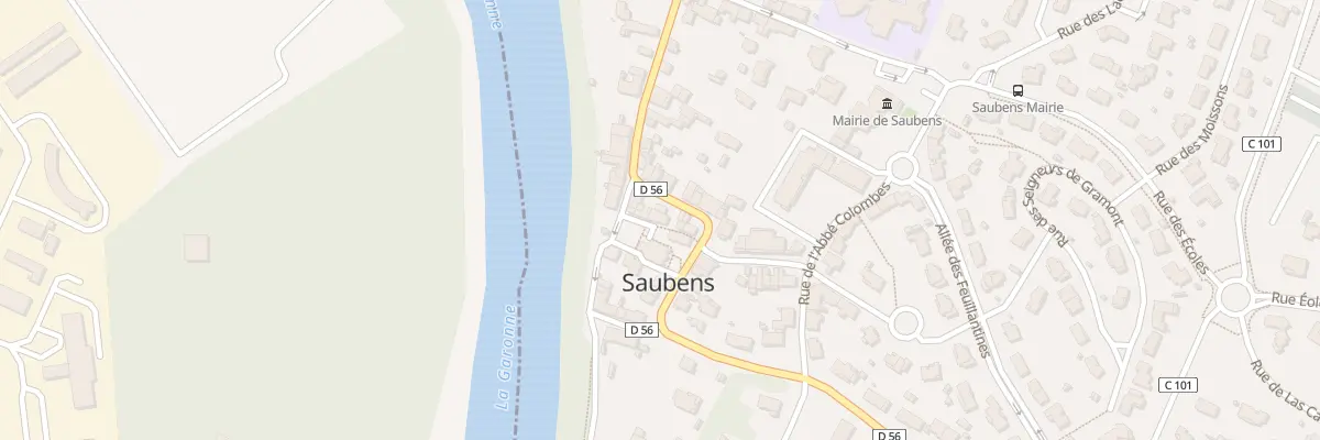 Plan du 3 Pl de l’Eglise à Saubens