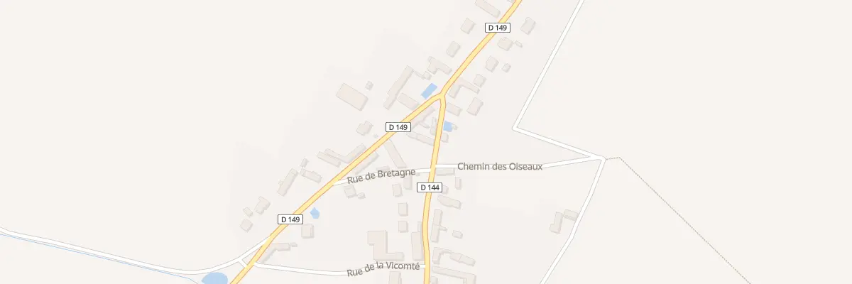 Plan du 6 Rue de l’Océane à Sandarville