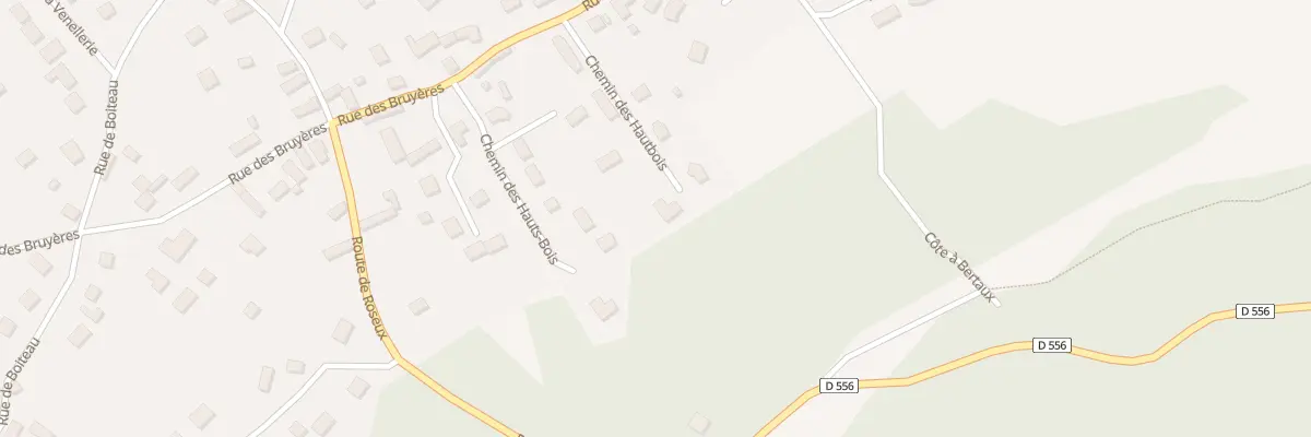 Plan du 10 Rue des Bruyeres à Bois-le-Roi