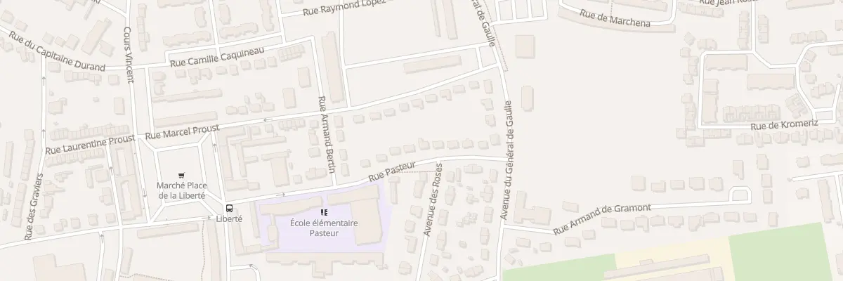 Plan du 28 Rue Pasteur à Châteaudun