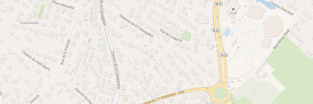 Plan du 7B Rue de la Marne à Cugnaux