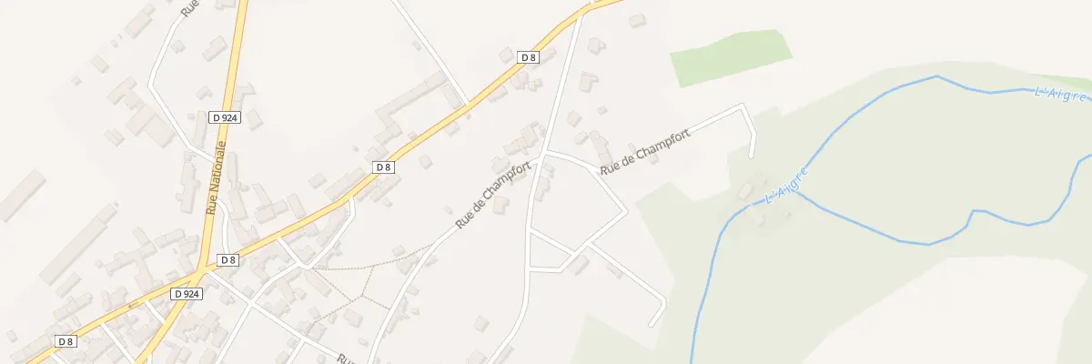 Plan du 6 Rue Chartraine A la Ferte à Cloyes-les-Trois-Rivières