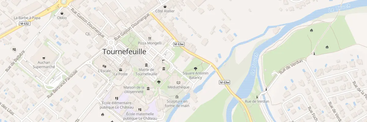 Plan du 11 Rue du Touch à Tournefeuille