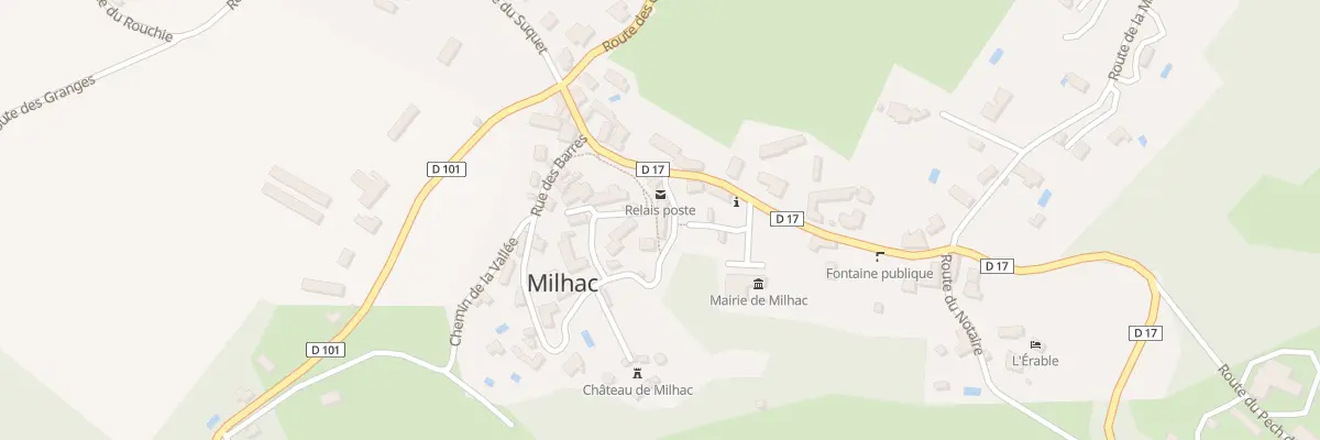Plan du 5097 Milhac à Milhac