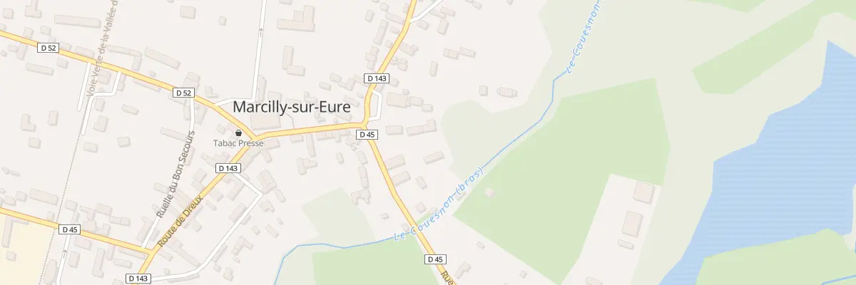 Plan du 3 Rue de Bu à Marcilly-sur-Eure