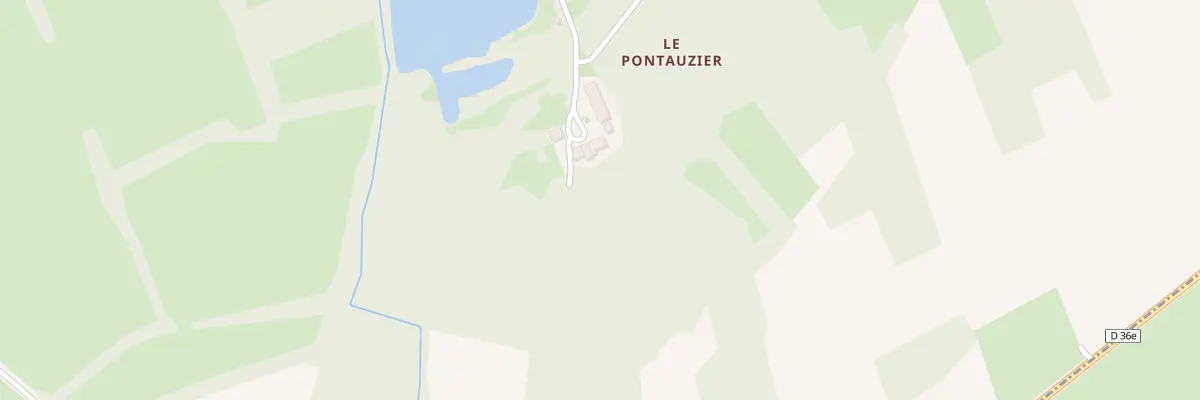 Plan du 5382 Le Pontauzier à Chaillac
