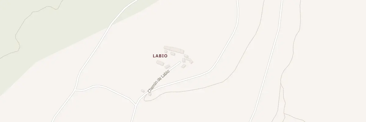 Plan du 5633F Labio à Trespoux-Rassiels