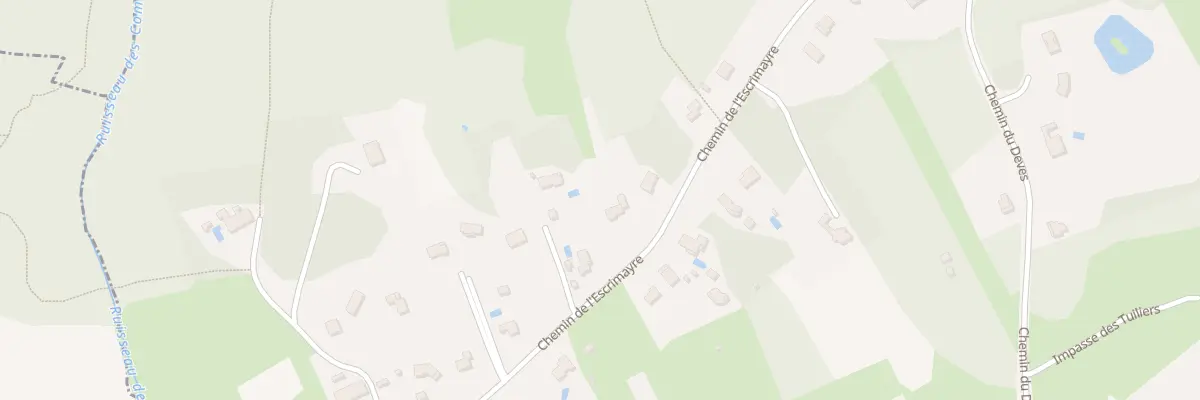 Plan du 869 Che de l’Escrimayre à Castelnau-d’Estrétefonds