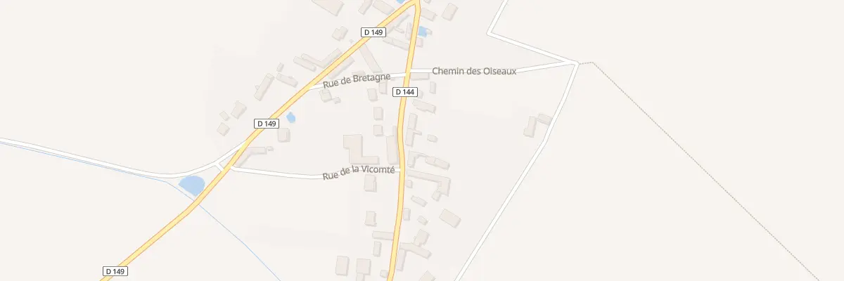 Plan du 11 Rue de l’Océane à Sandarville