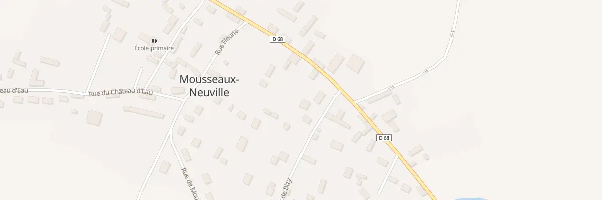 Plan du 3 Rue de Bizy à Mousseaux-Neuville