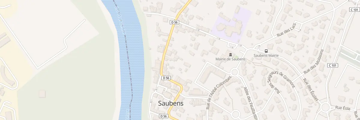 Plan du 21D Rue Principale à Saubens