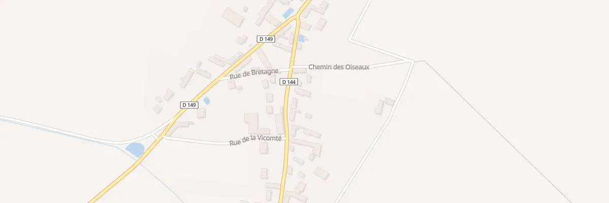 Plan du 9 Rue de l’Océane à Sandarville