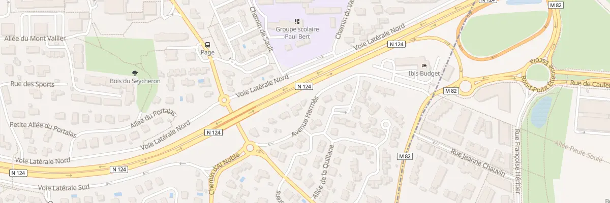 Plan du 2 Av Hermès à Colomiers