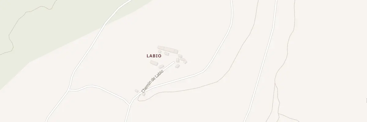 Plan du 5238F Labio à Trespoux-Rassiels