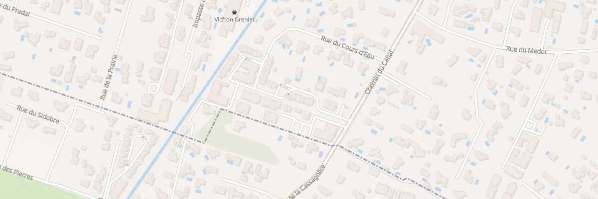 Plan du 4 Imp Du Canalet à Tournefeuille