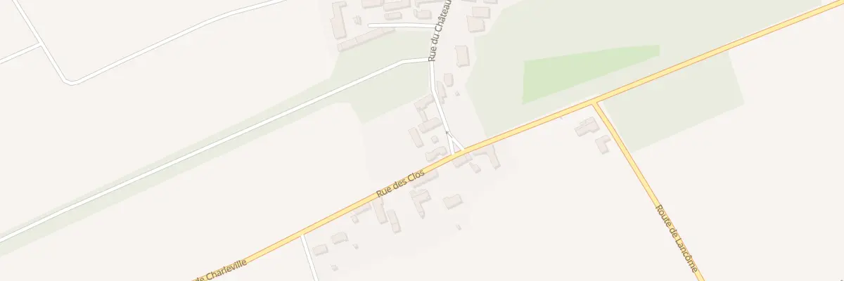 Plan du 2 Rue du Château à Maves