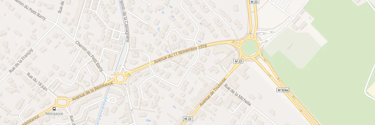 Plan du 4 Rue de Verdun à Cugnaux