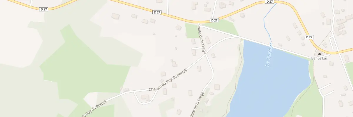 Plan du 2 Che du Puy du Portail à Bessines-sur-Gartempe