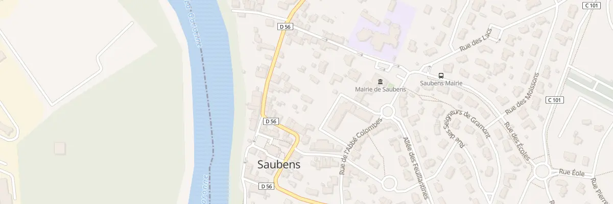Plan du 21B Rue Principale à Saubens