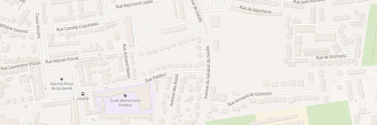 Plan du 34 Rue Pasteur à Châteaudun
