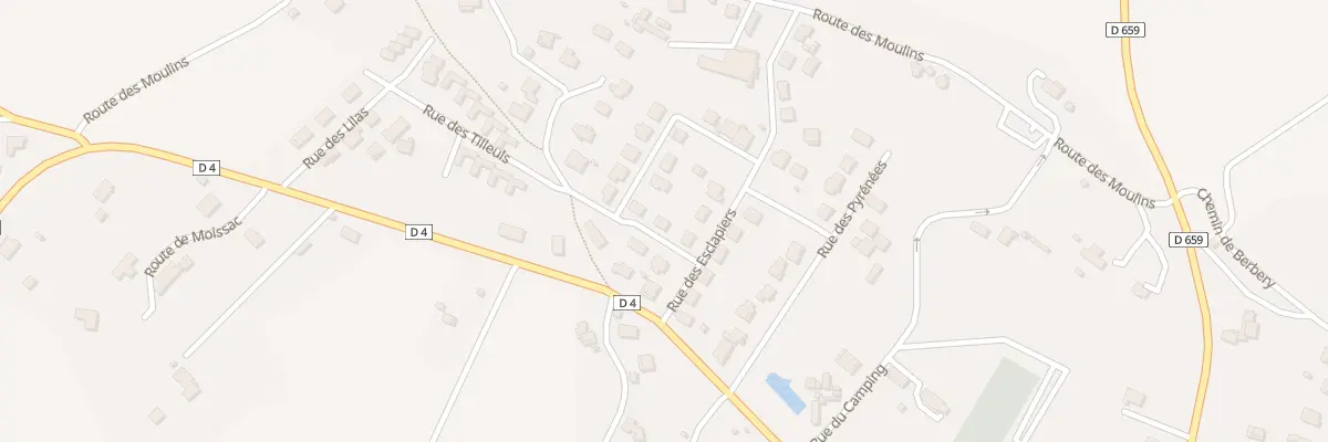 Plan du 4 Rue des Coteaux du Quercy à Castelnau-Montratier