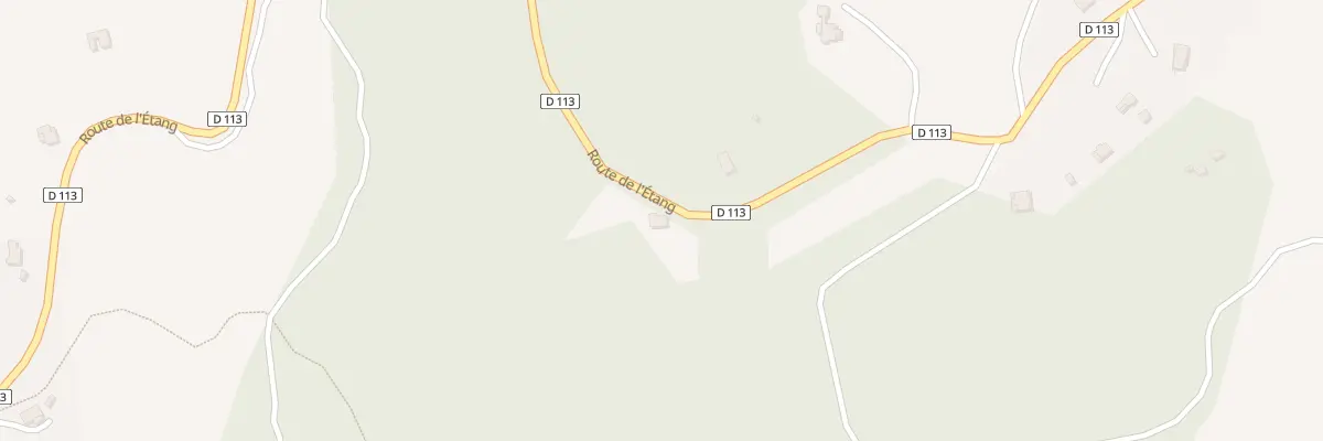 Plan du 33 Rte de l’Etang à Saint-Sylvestre