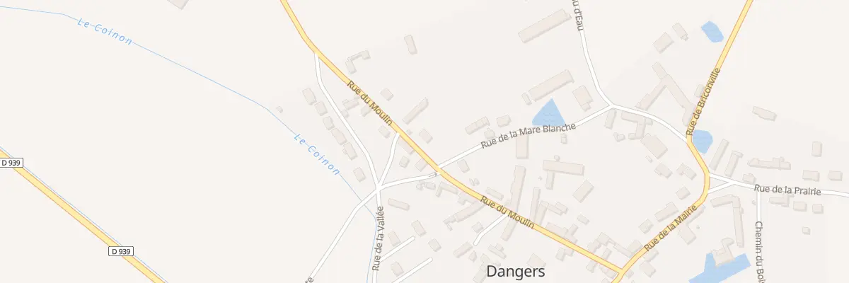 Plan du 14B Rue du Moulin à Dangers