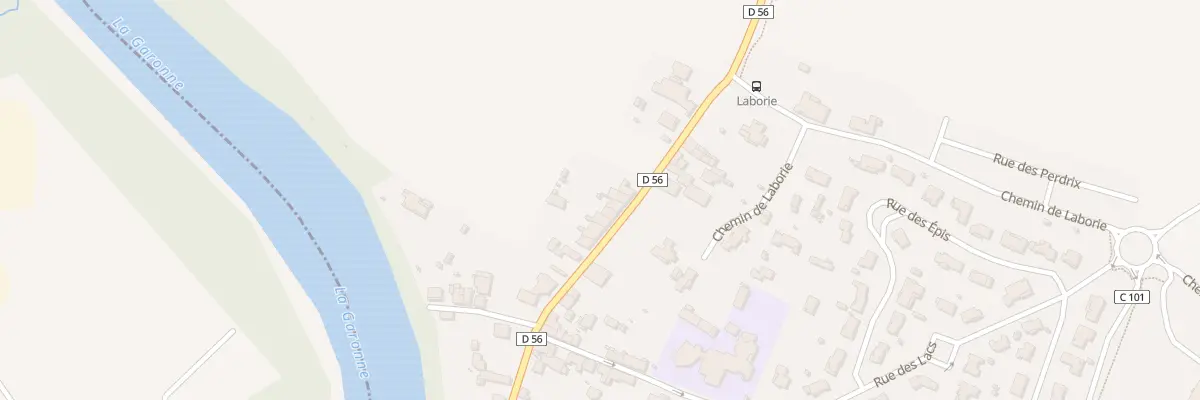 Plan du 12 Rue Principale à Saubens