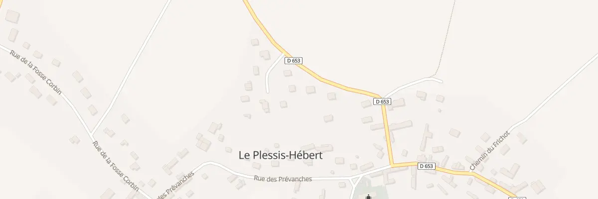 Plan du 39G Le Plessis au Plessis-Hébert