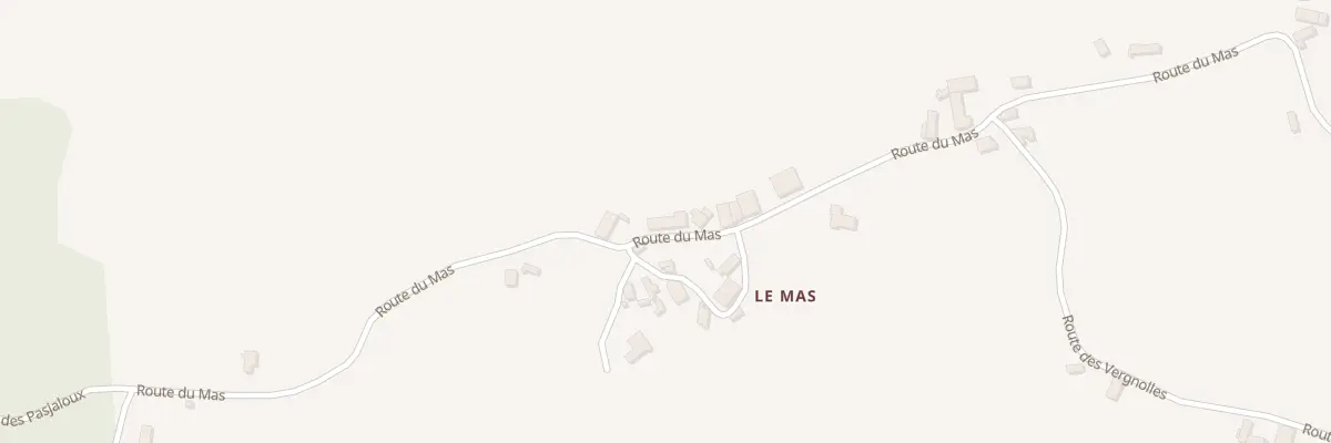 Plan du 5149 Le Mas à Brignac-la-Plaine