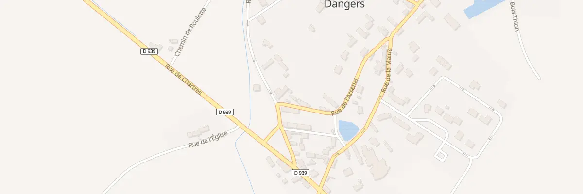 Plan du 10 Rue de l’Arsenal à Dangers