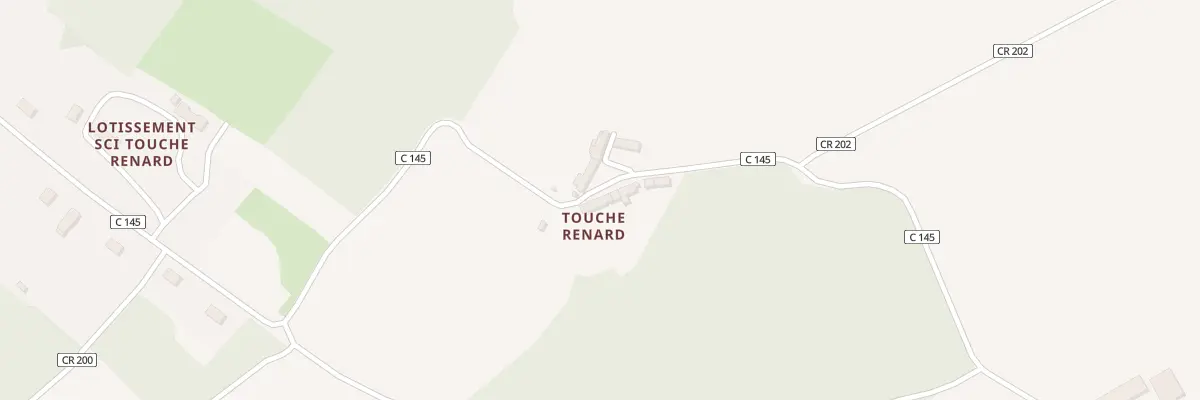 Plan du 2 Touche Renard à Sainte-Gemme