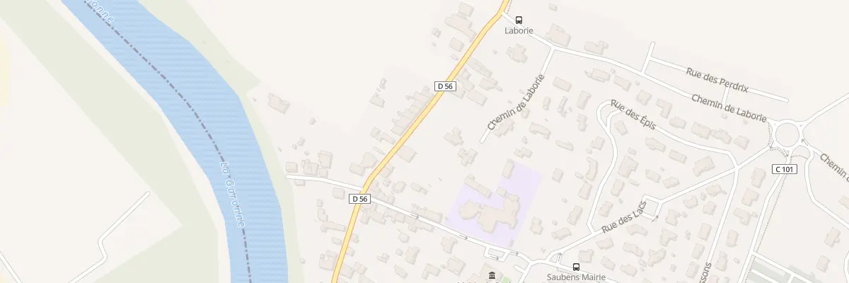 Plan du 7C Rue Principale à Saubens