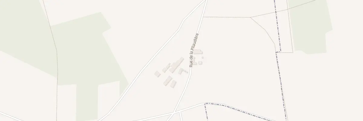Plan du 52 Rue de la Pilaudière à Thésée