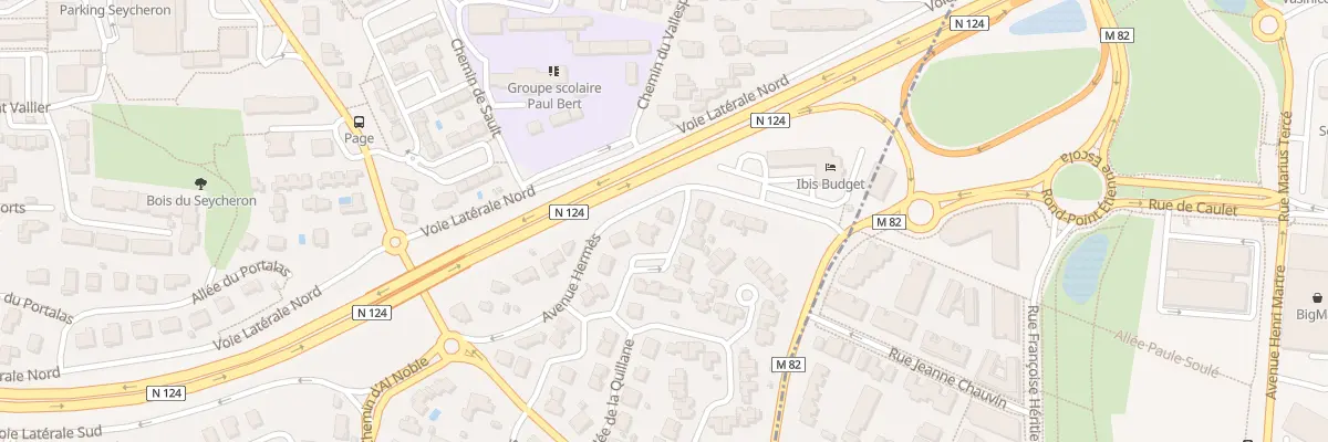Plan du 15 All du Portel à Colomiers