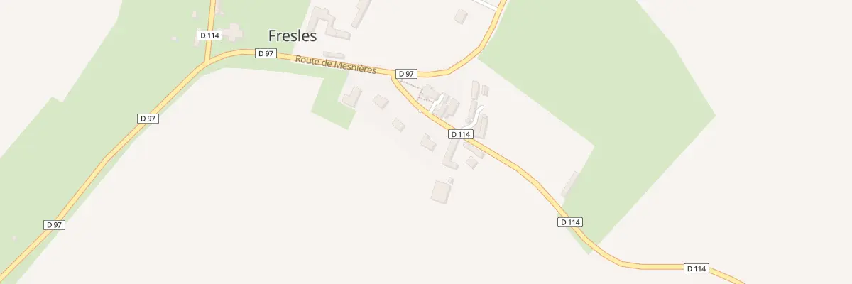 Plan du 70 Rte de Bully à Fresles