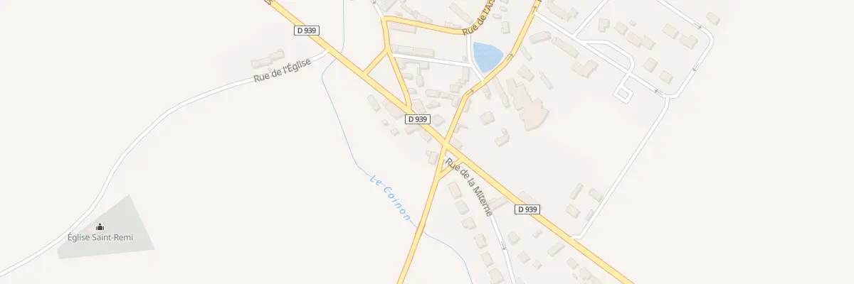 Plan du 4 Rue de Chartres à Dangers