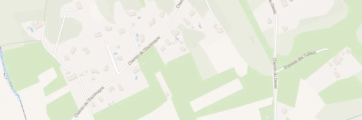 Plan du 886 Che de l’Escrimayre à Castelnau-d’Estrétefonds