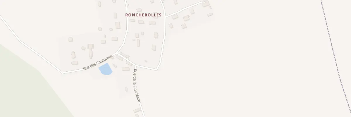 Plan du 18 Rue des Peupliers à La Roquette