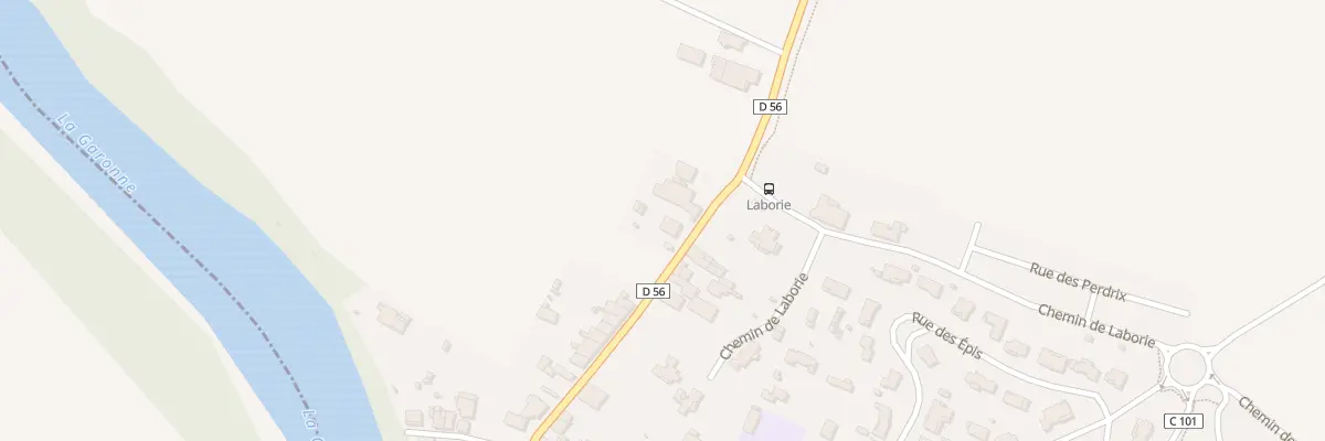 Plan du 6 Rue Principale à Saubens