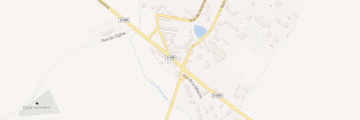Plan du 5 Rue de Chartres à Dangers