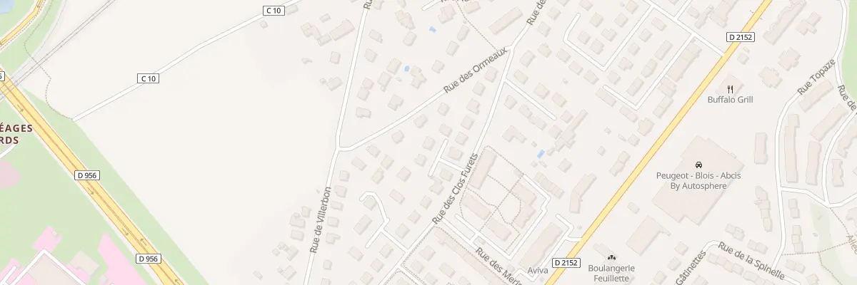 Plan du 5 Rue des Erables à La Chaussée-Saint-Victor