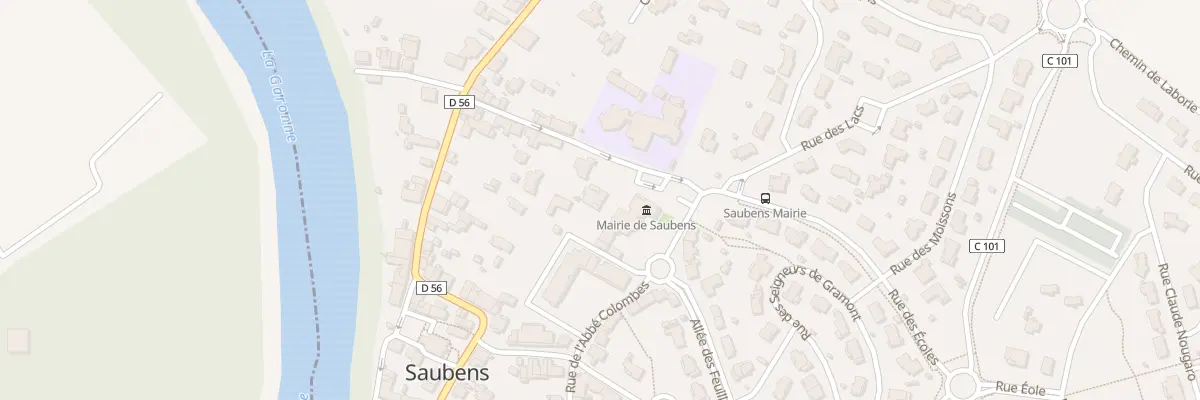 Plan du 20 Rue des Ecoles à Saubens