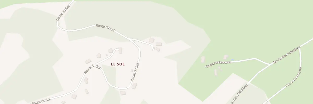 Plan du 5022 Le Sol à Saint-Cyprien