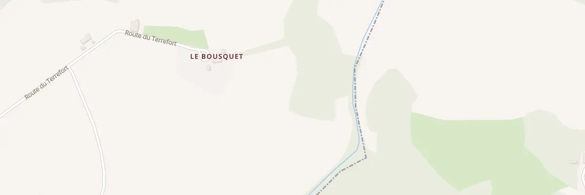 Plan du 54 Le Bousquet à Sieuras