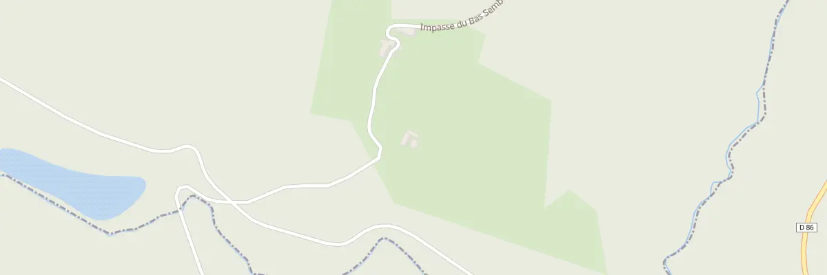 Plan du 705 Imp du Bas Semblat à Concèze