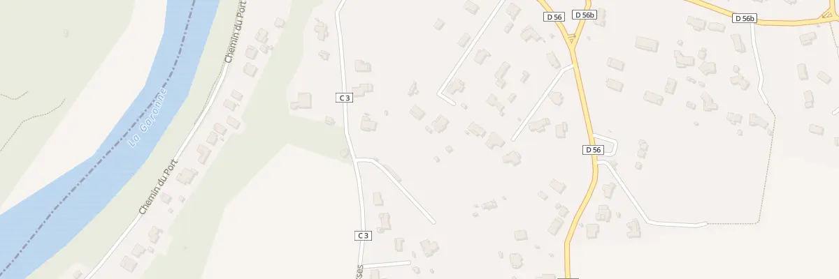 Plan du 8 Rte de Muret à Saubens