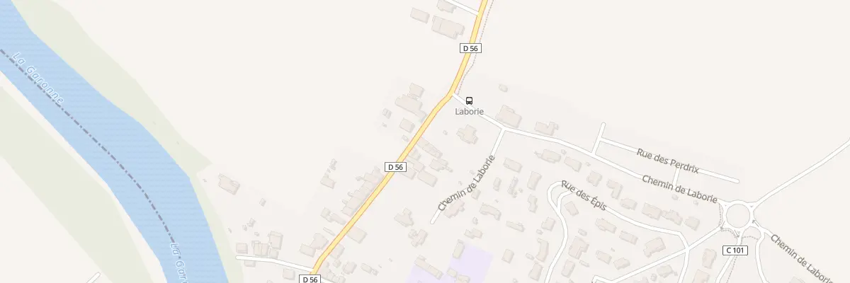 Plan du 1 Rue Principale à Saubens