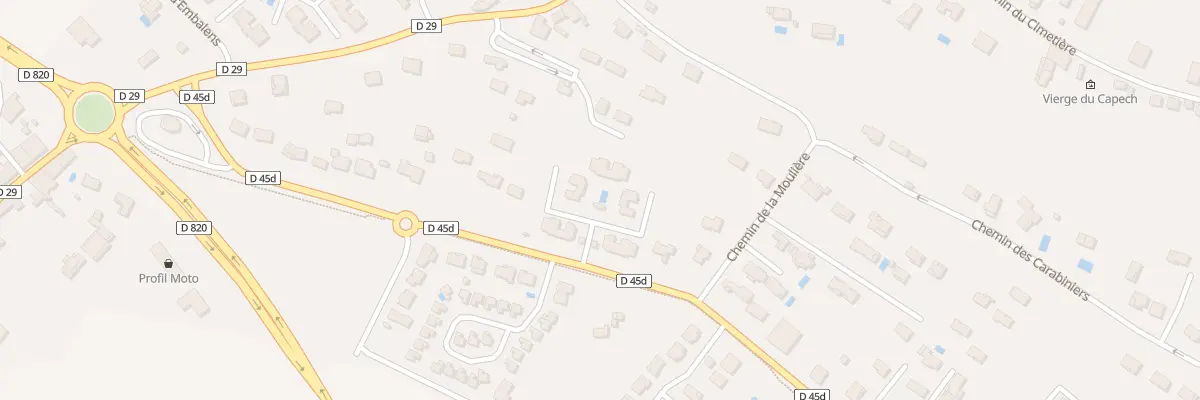 Plan du 42 Av de Montauban à Castelnau-d’Estrétefonds
