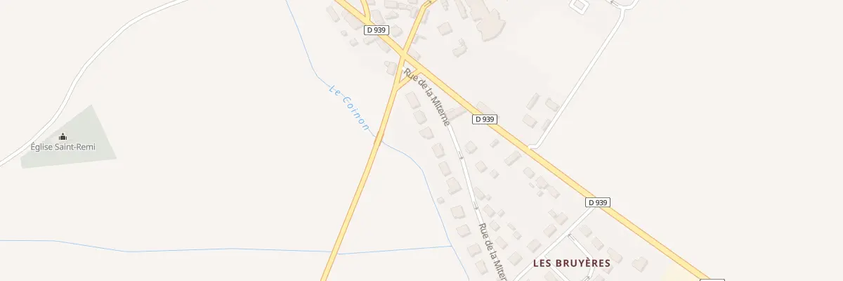 Plan du 6 Rue de la Miterne à Dangers